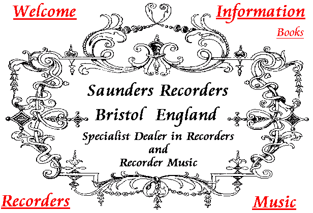 Baroque design with hot spot address and links. Hypertext links are provided further down the page.