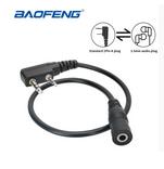 Stereo Headset Adapter for Baofeng UV5-R etc